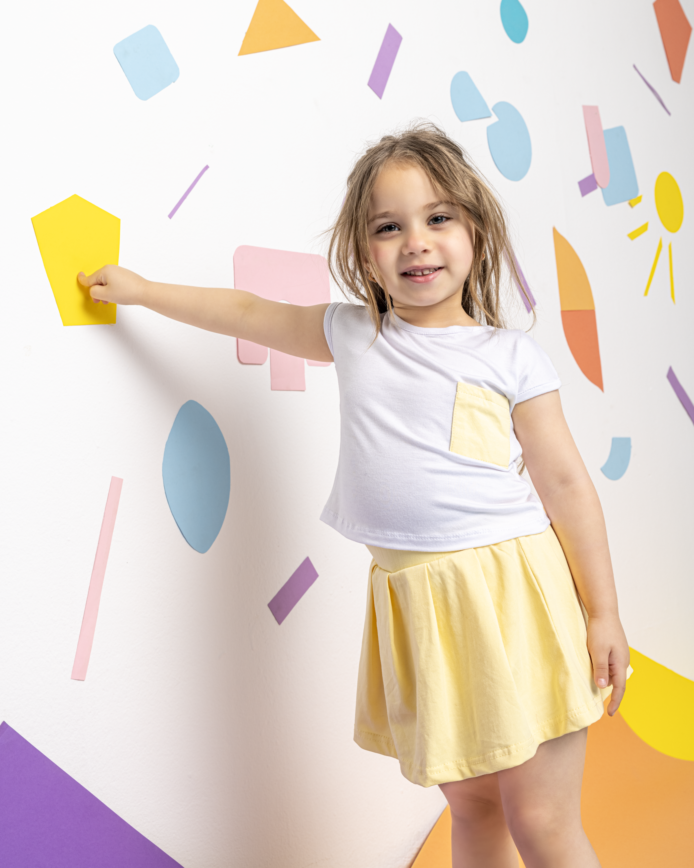 Jupe Short Set yellow