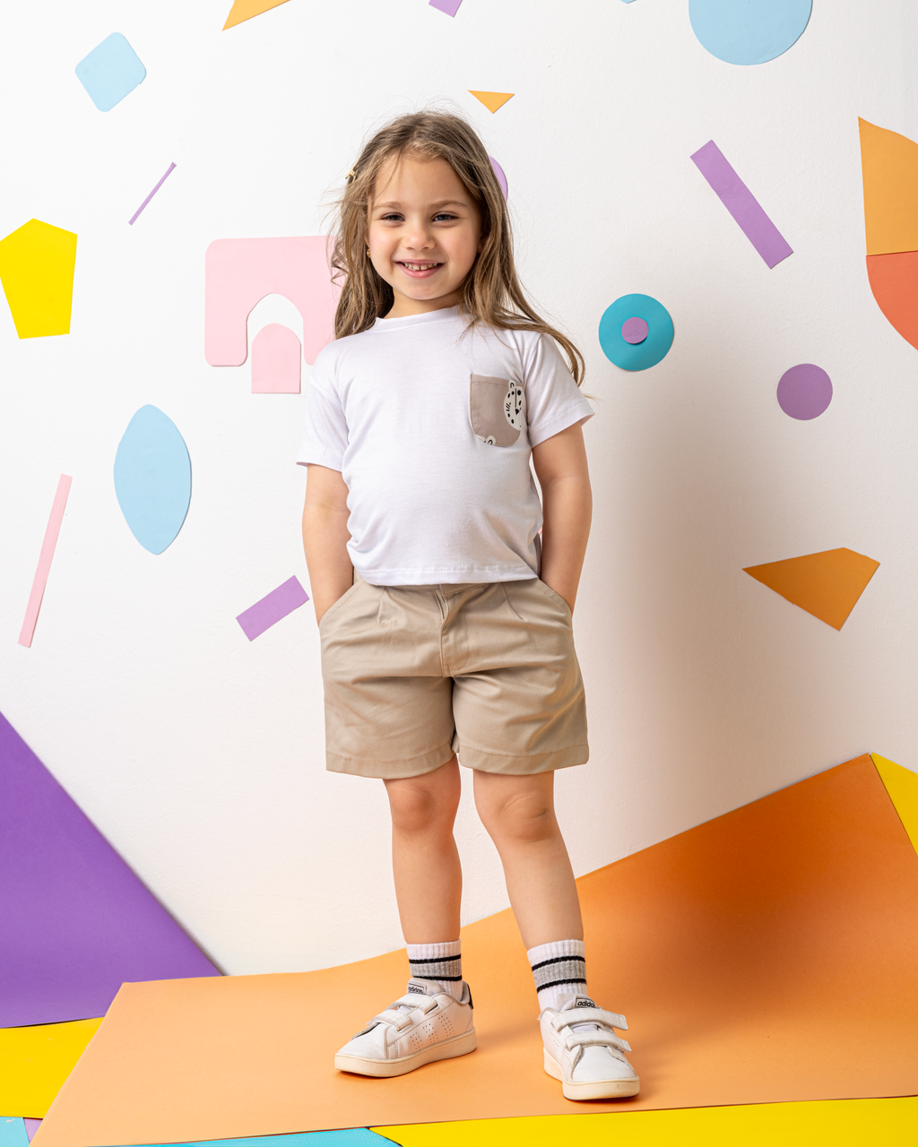 Gabardine Shorts
