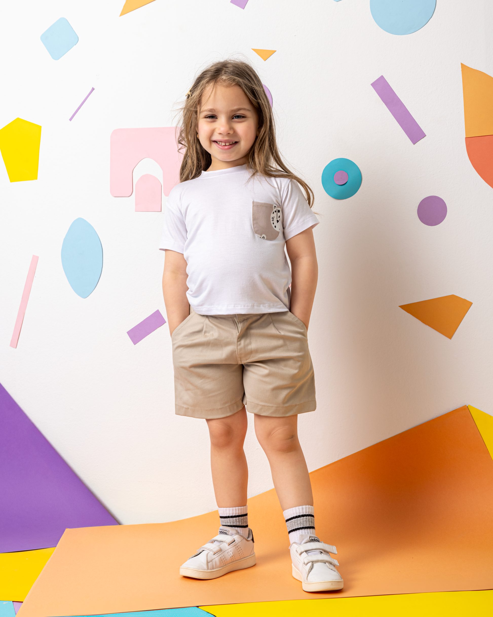 Gabardine Shorts