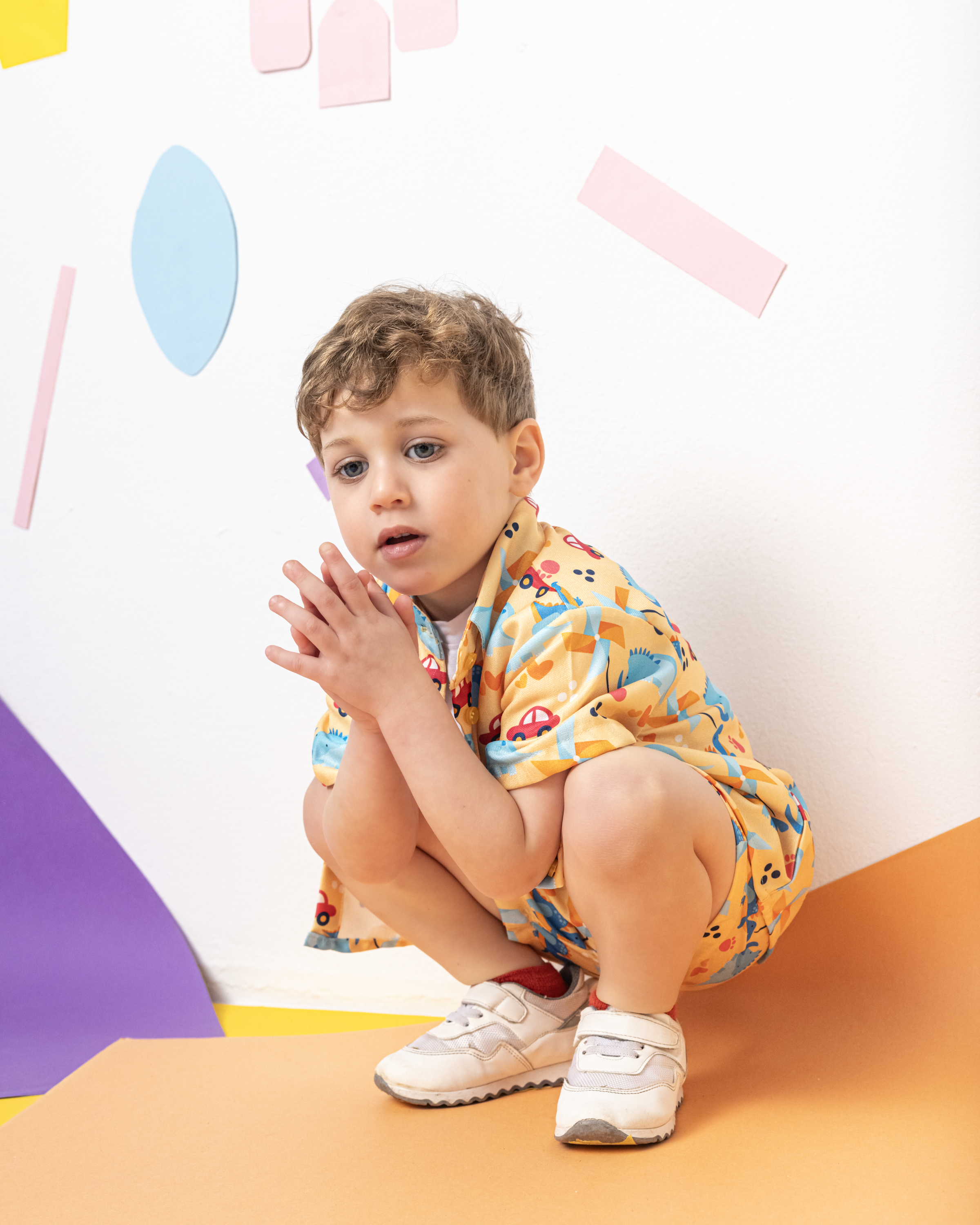 Cars in Jurassic Park Set