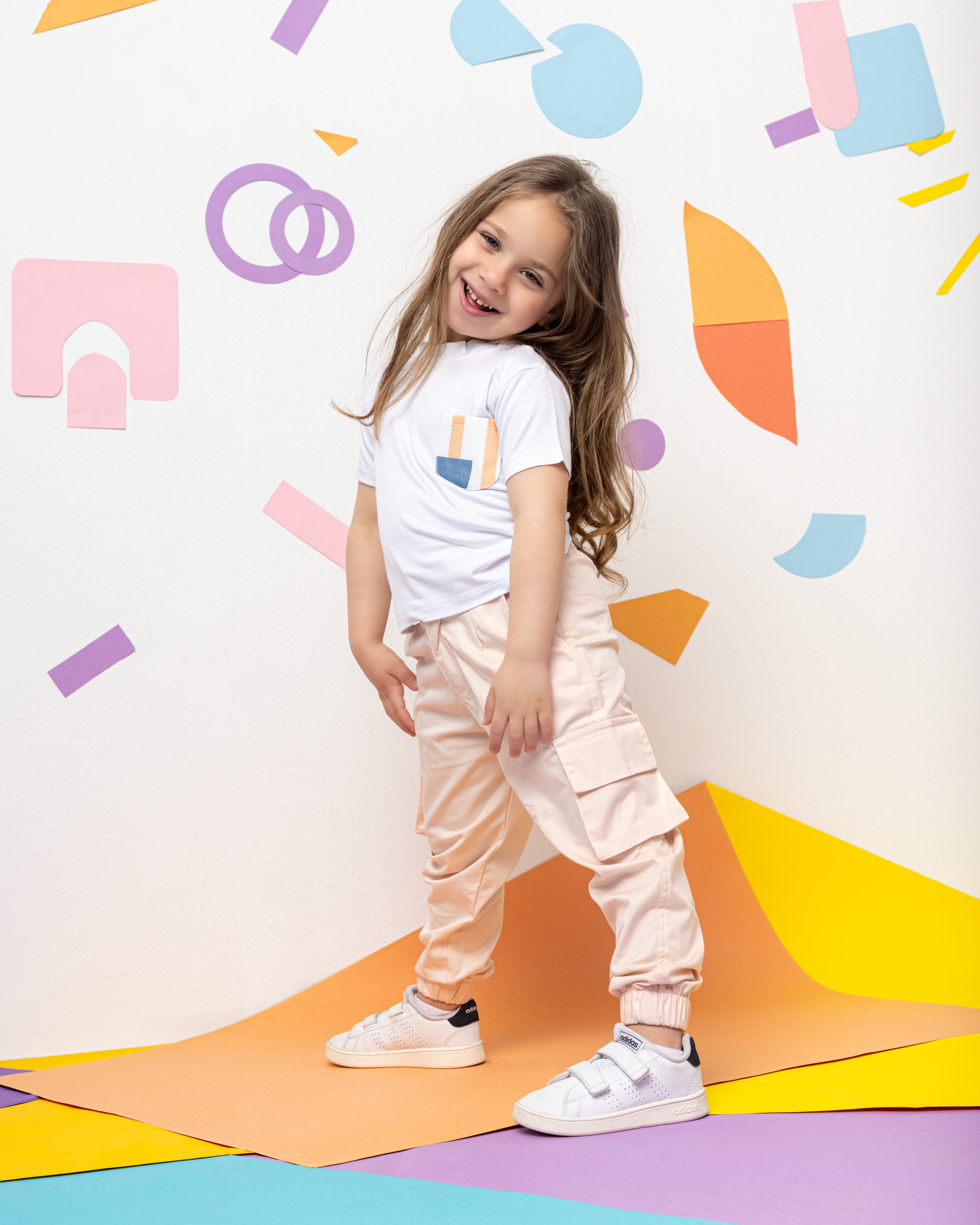 Gabardine Baggy Pants