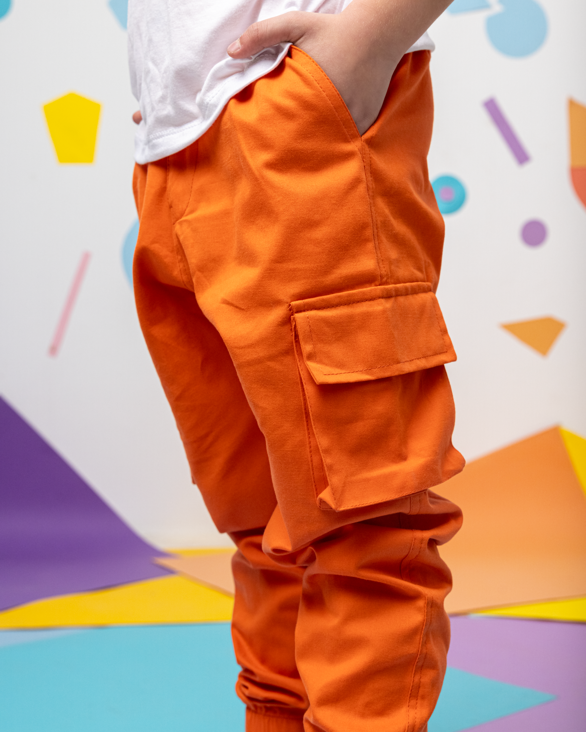 Gabardine Baggy Pants