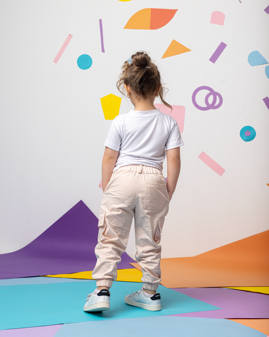Gabardine Baggy Pants