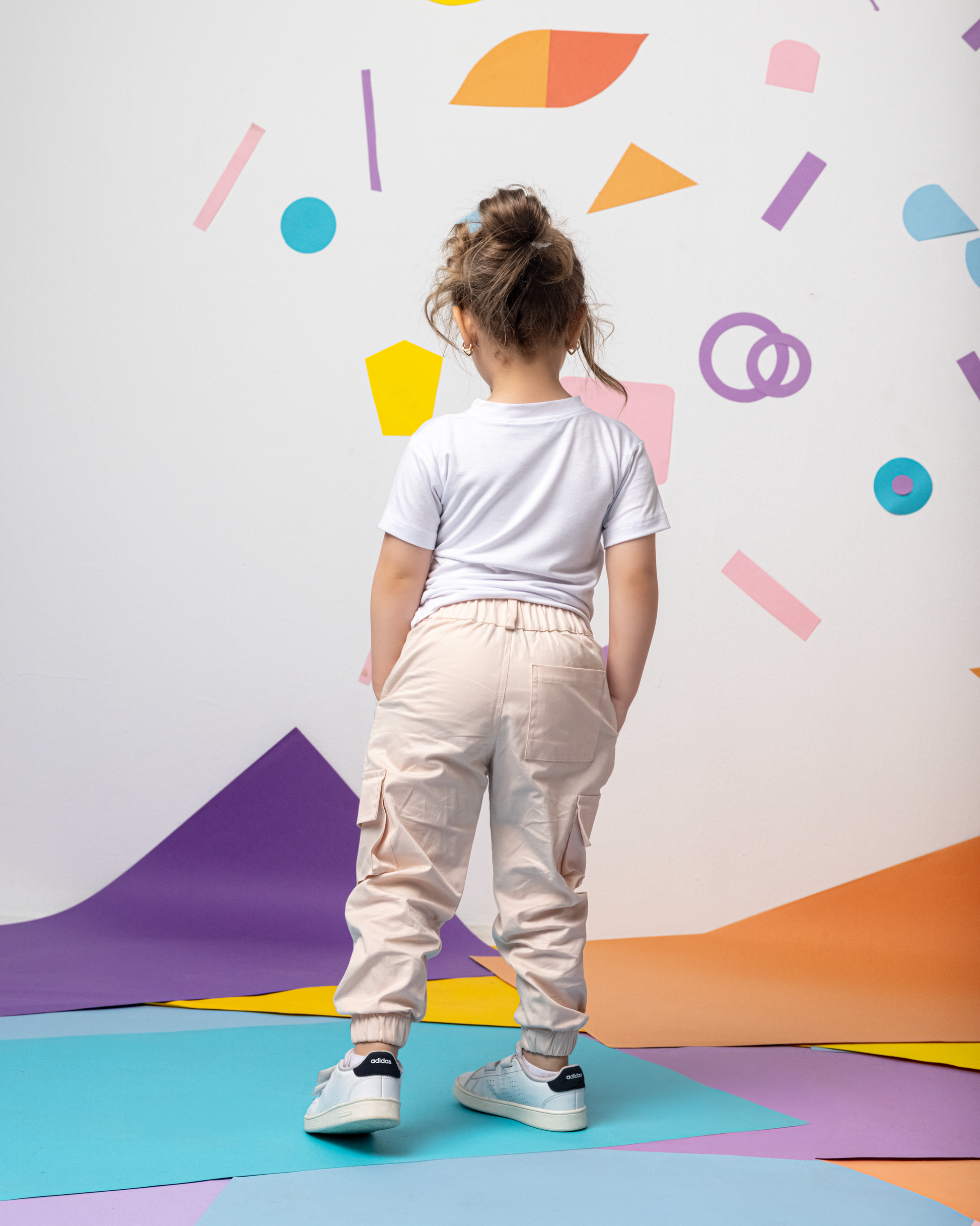Gabardine Baggy Pants