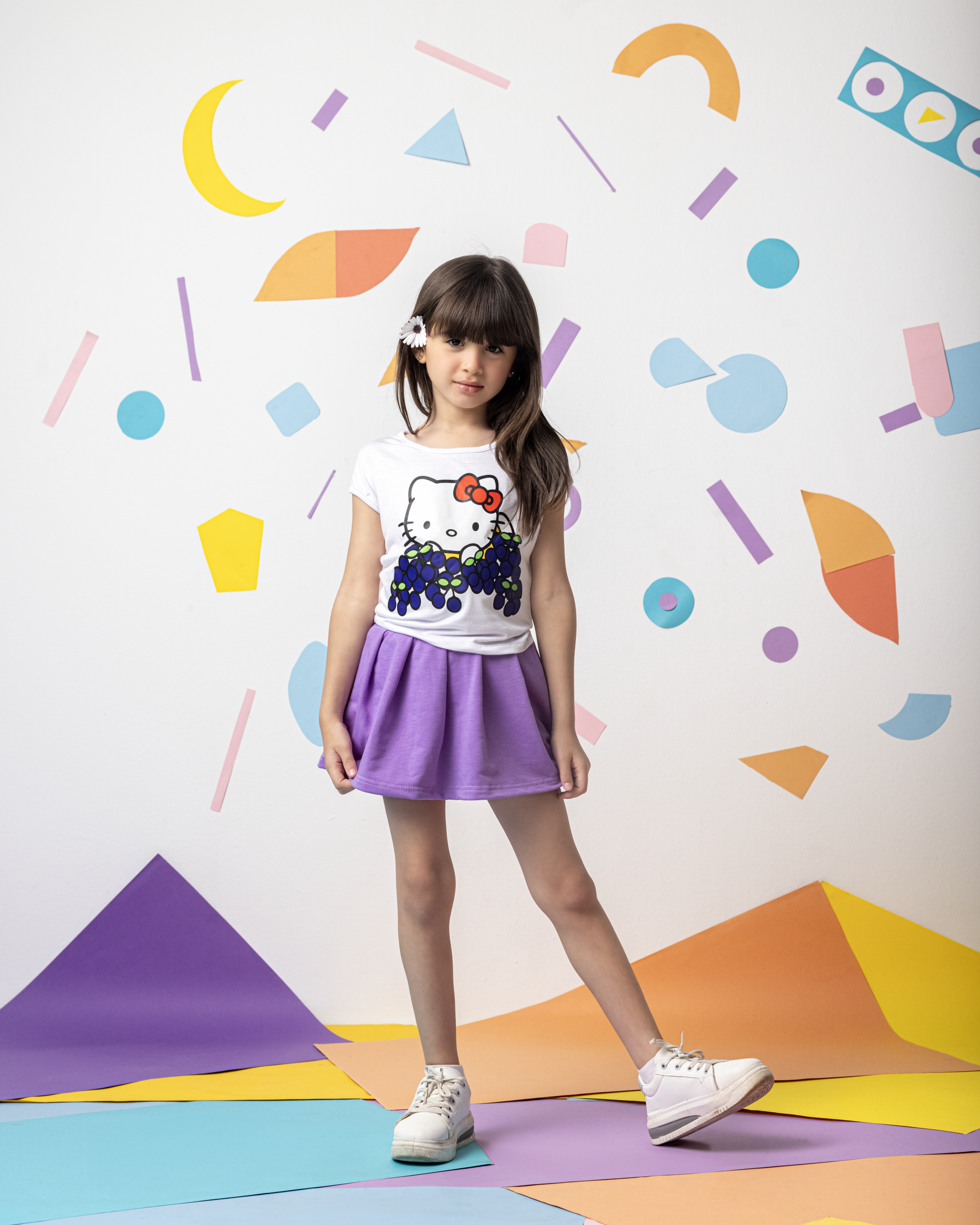 Jupe Short Set purple