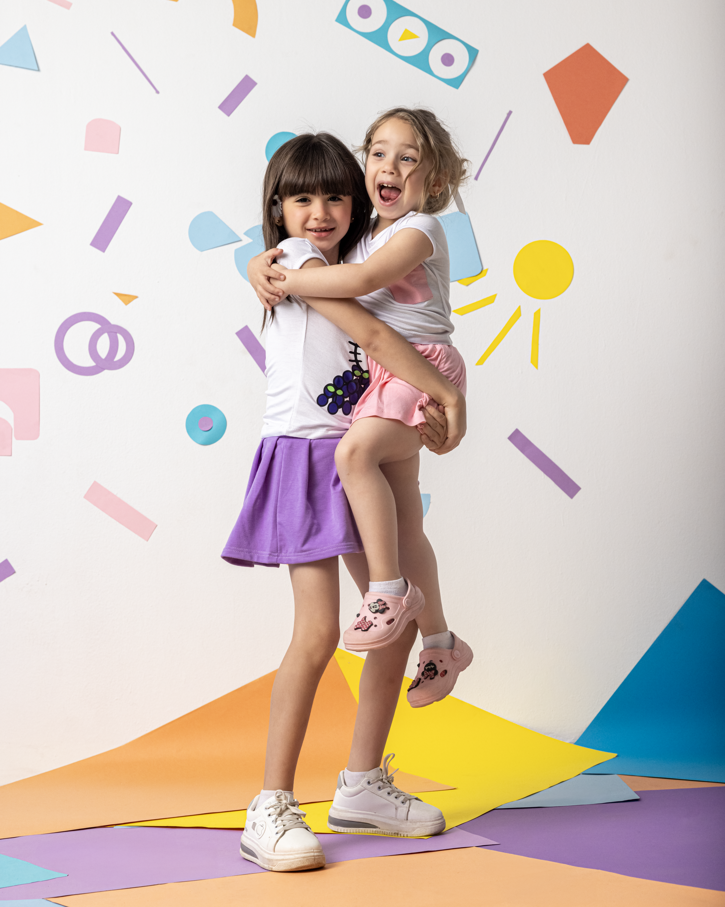 Jupe Short Set purple