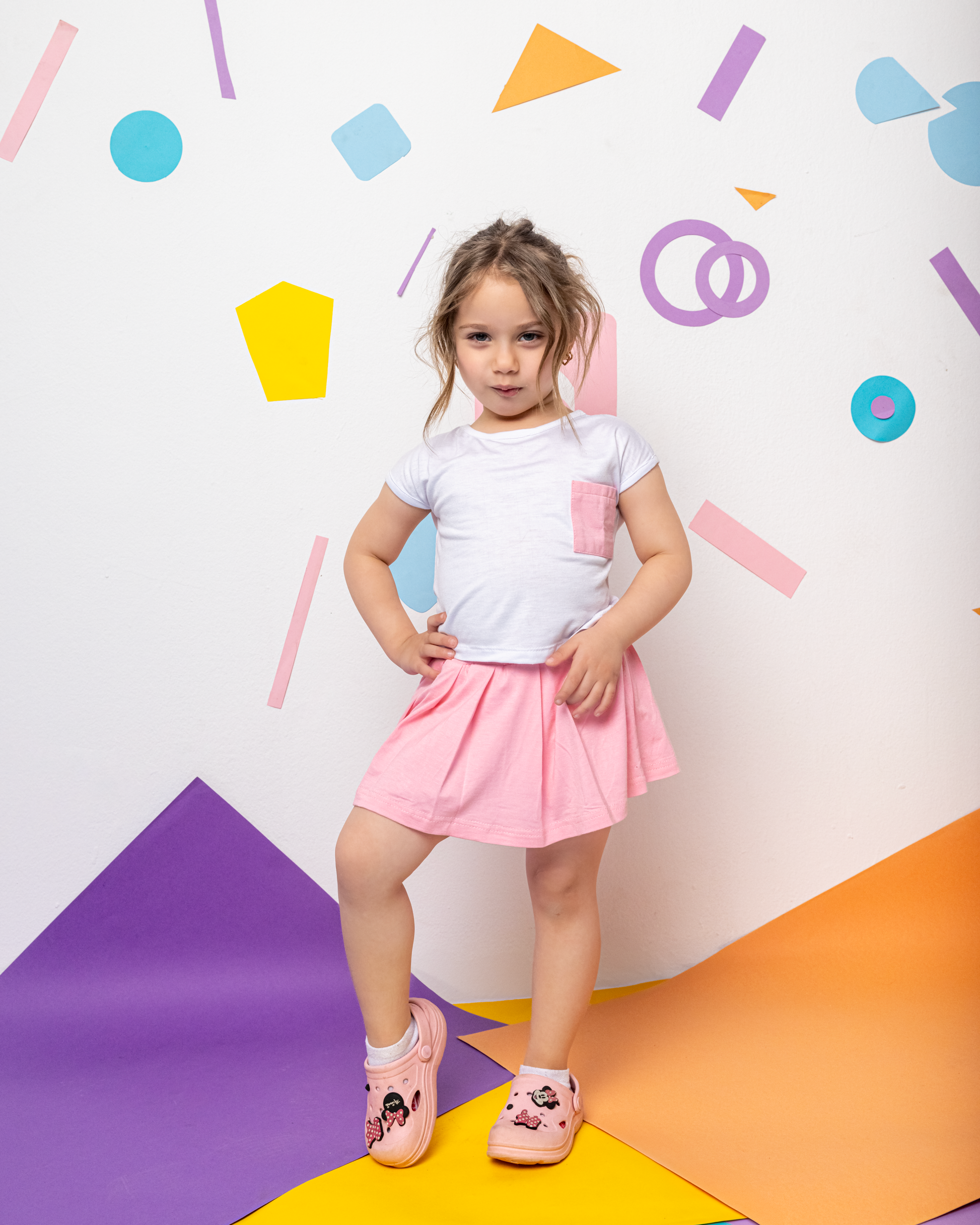 Jupe Short Set pink