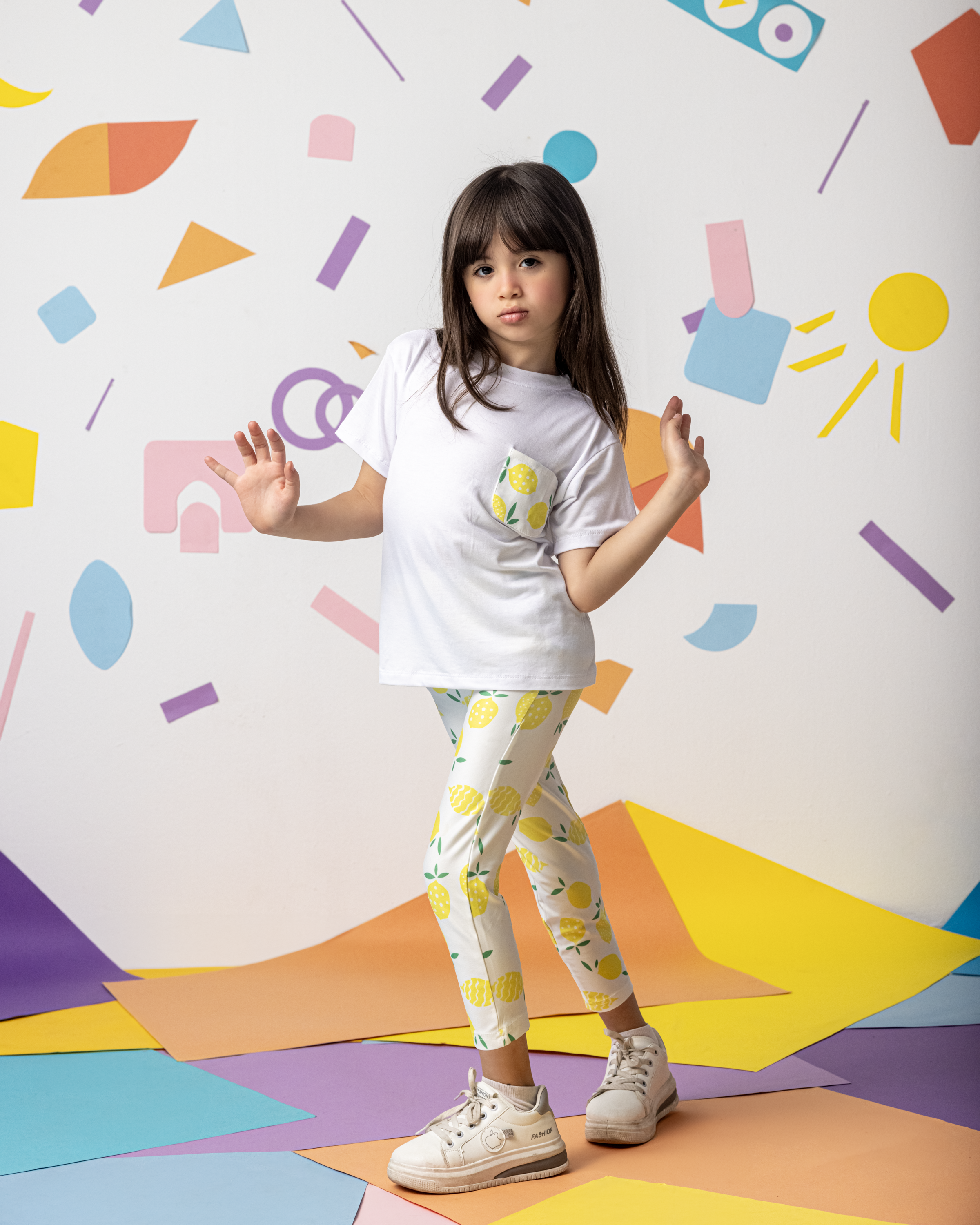 Happy in Yellow Leggings set