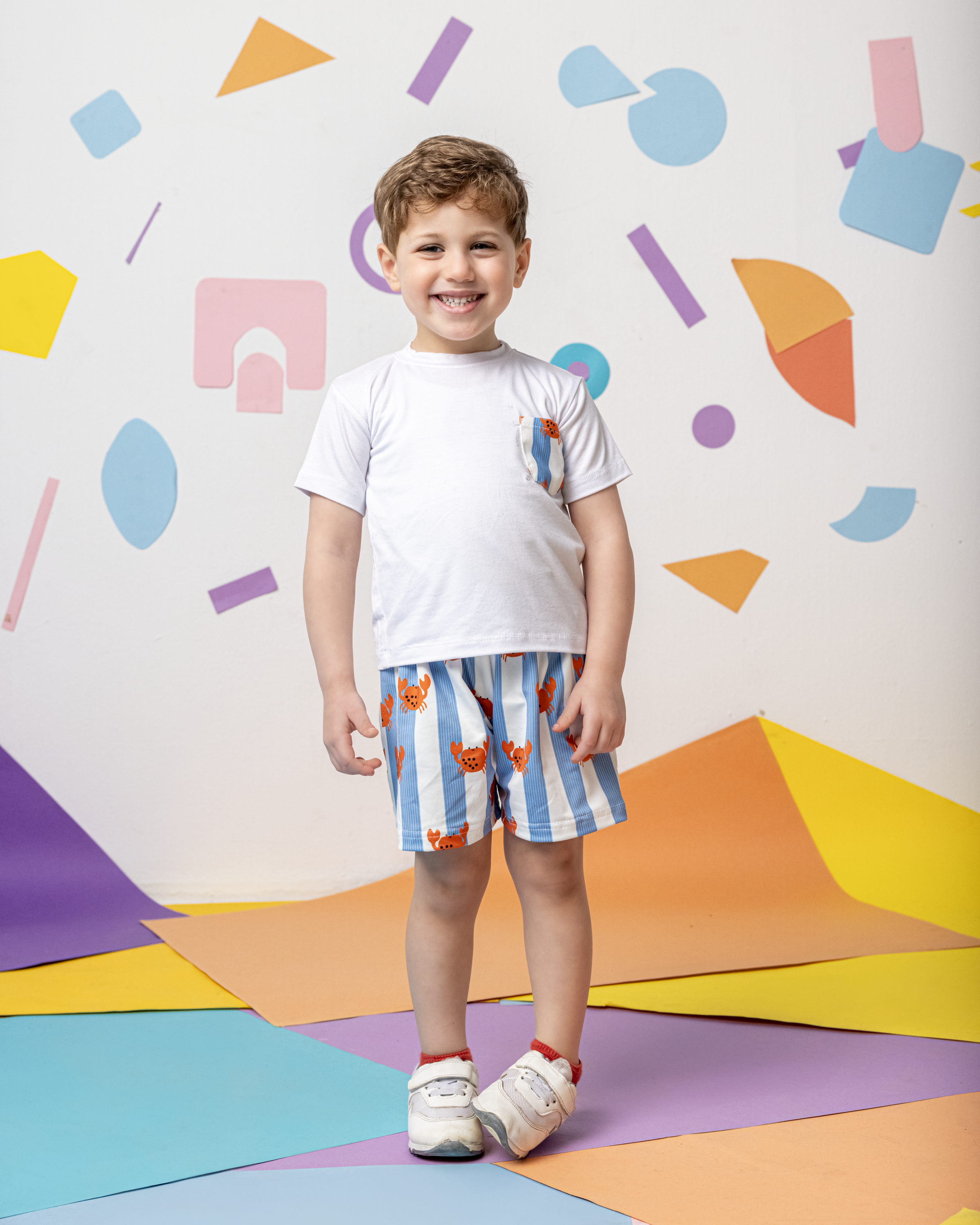 Crabs in the City Shorts Set