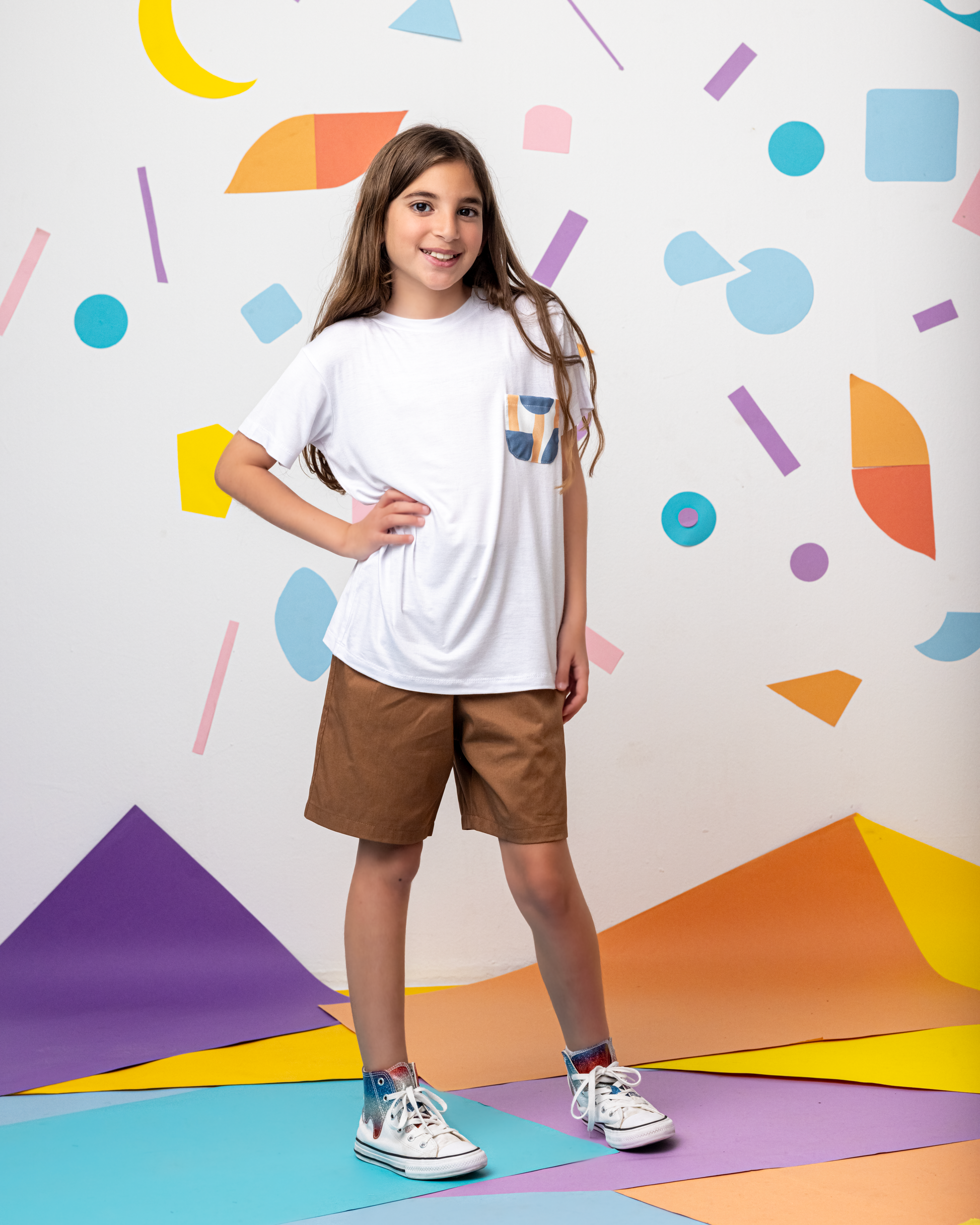 Gabardine Shorts