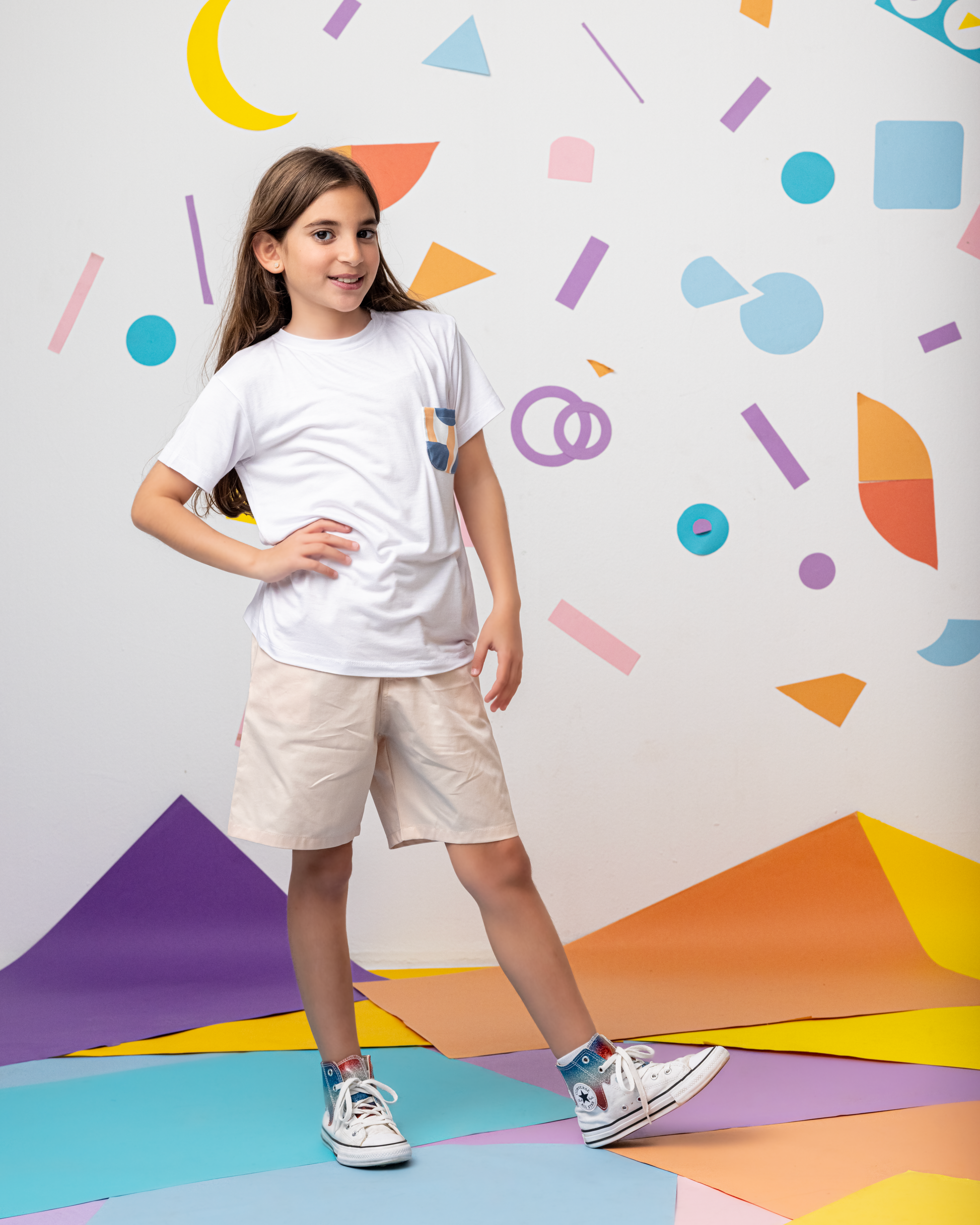 Gabardine Shorts