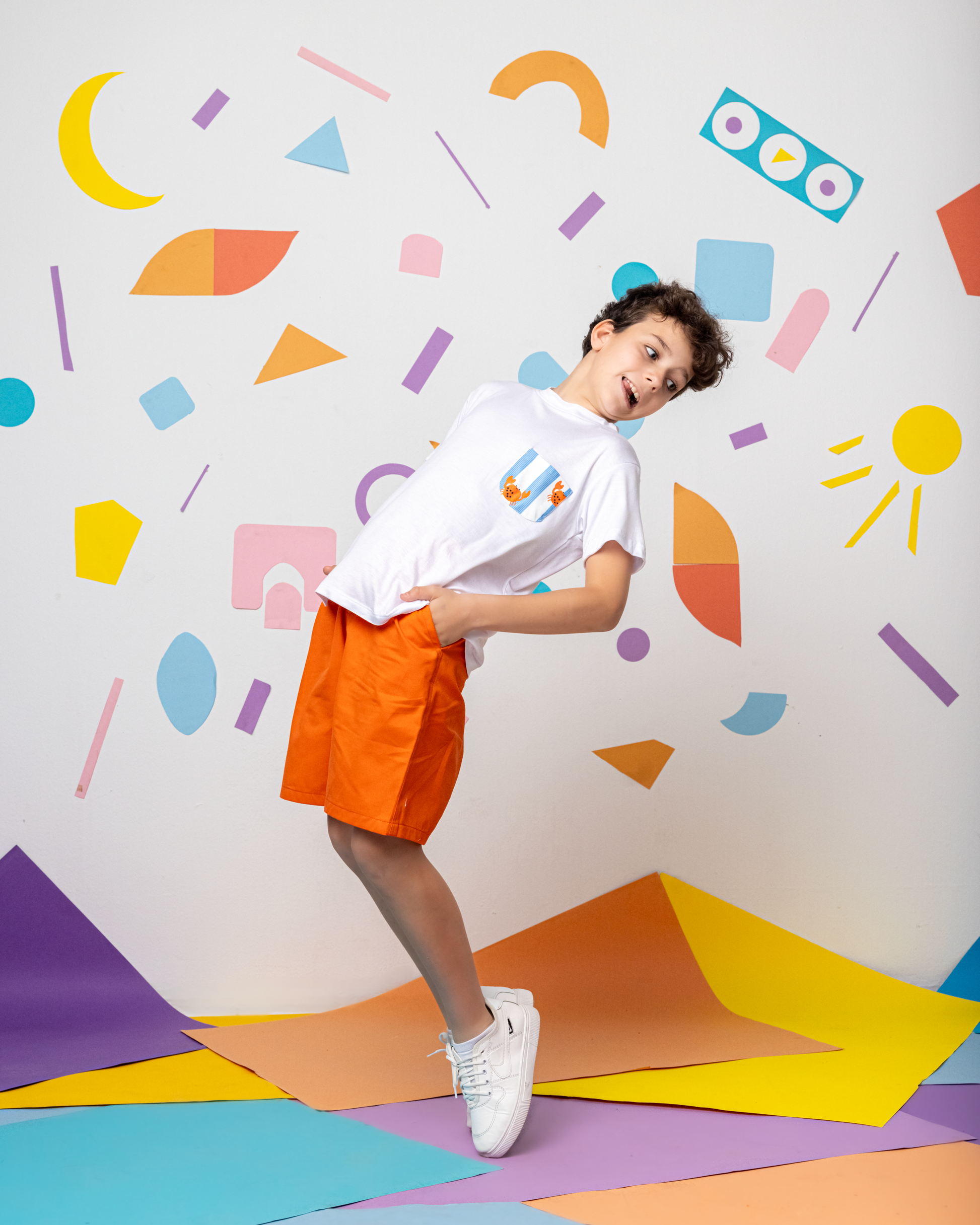 Gabardine Shorts