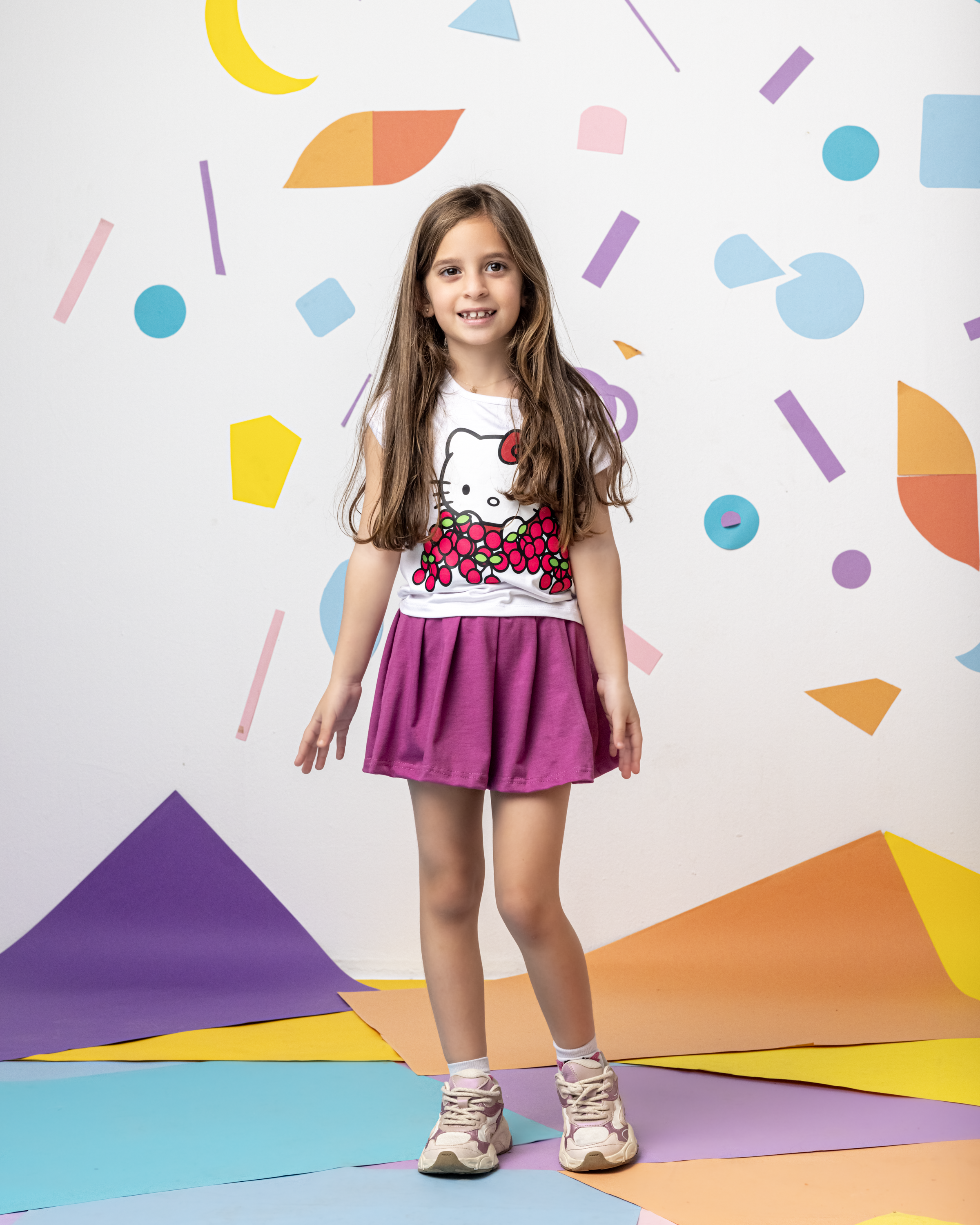 Jupe Short Set Raspberry jam