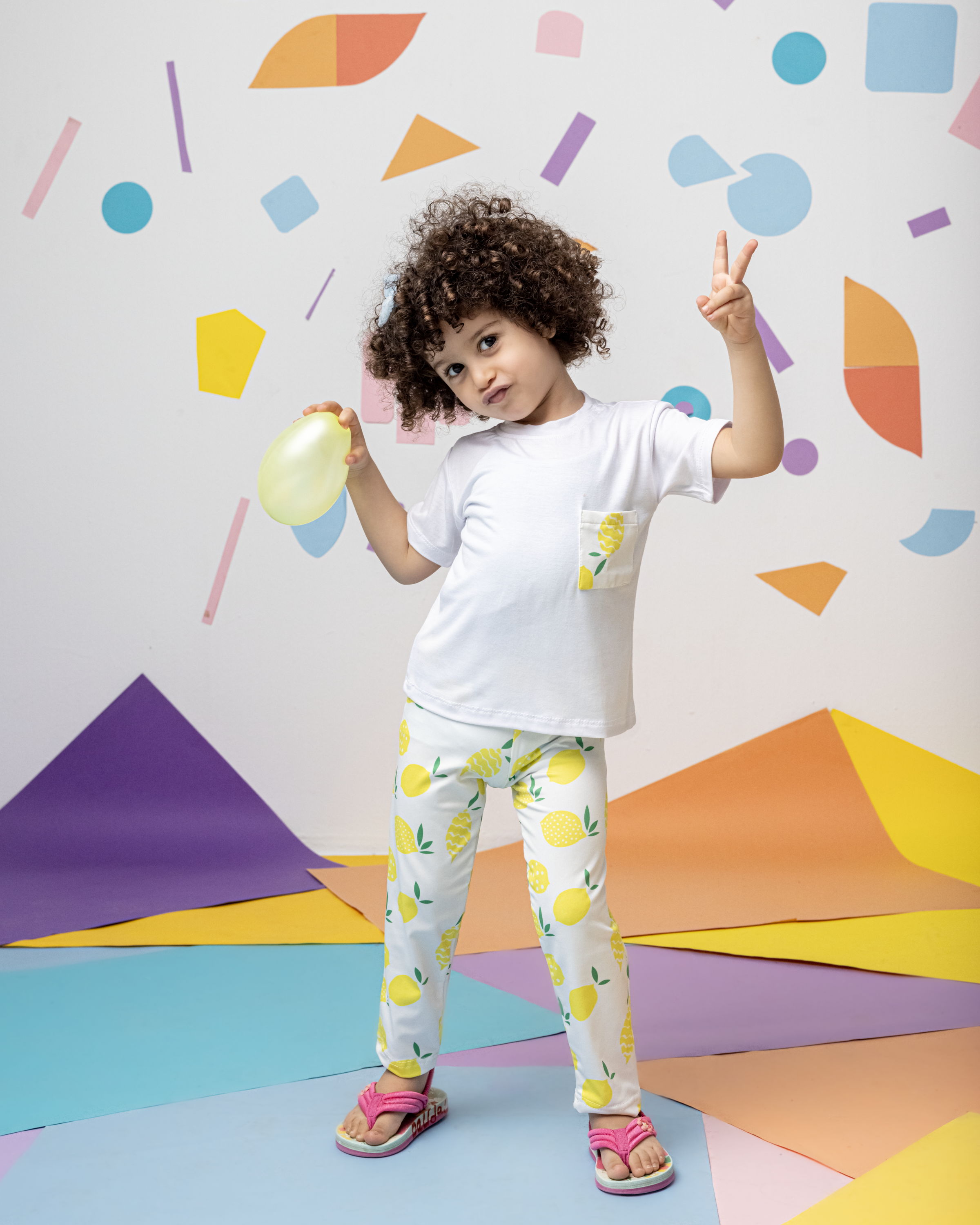 Happy in Yellow Leggings set