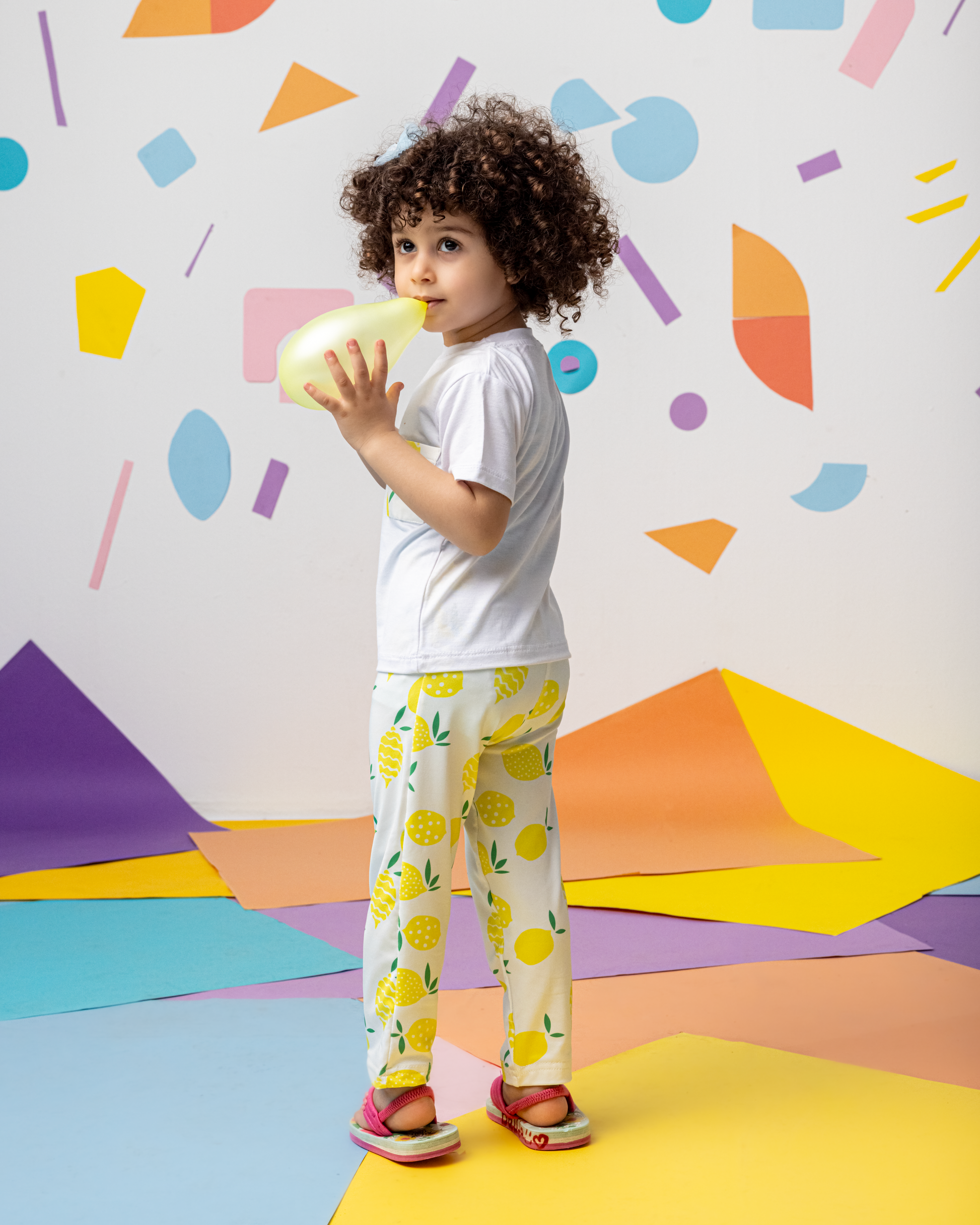 Happy in Yellow Leggings