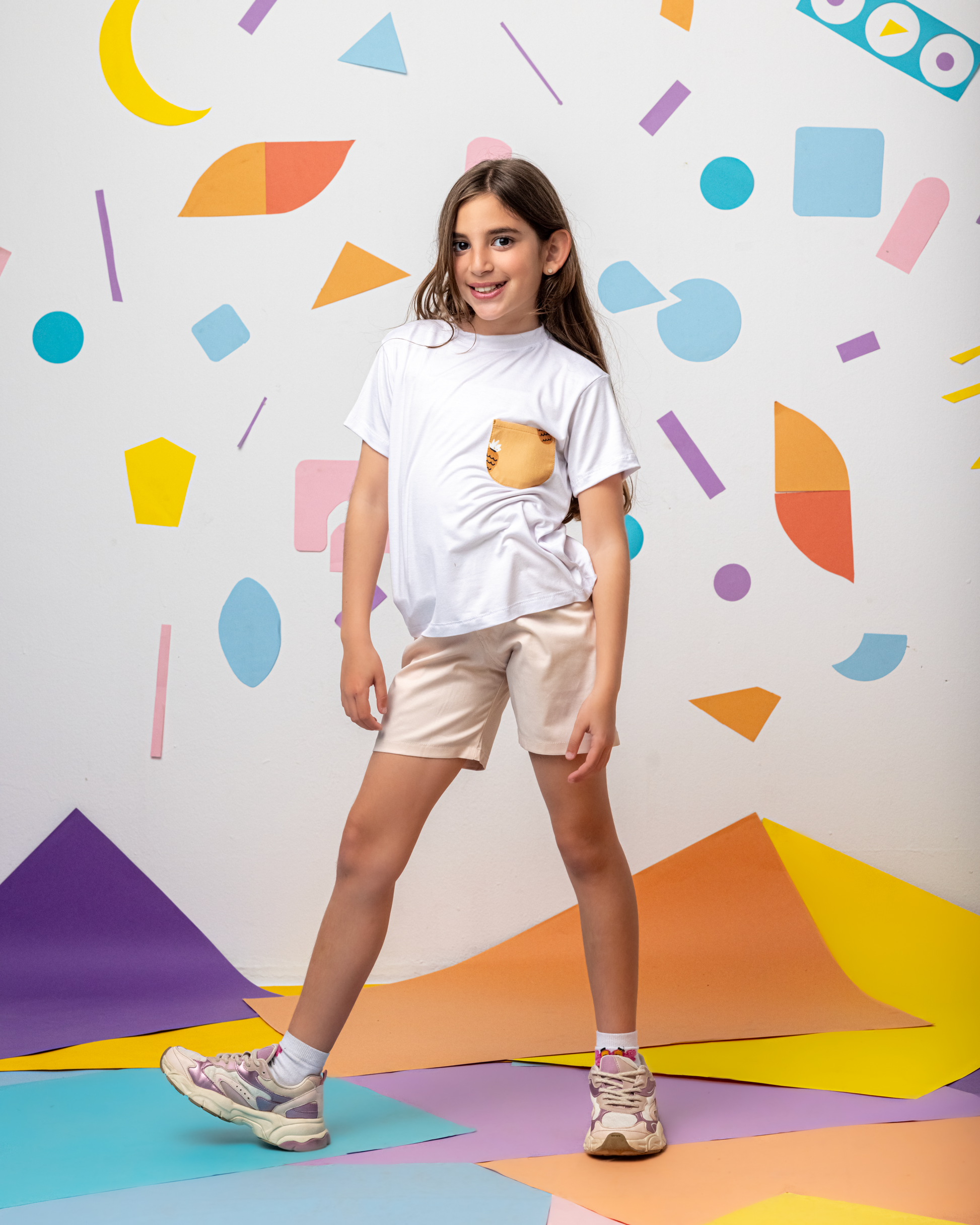Gabardine Shorts