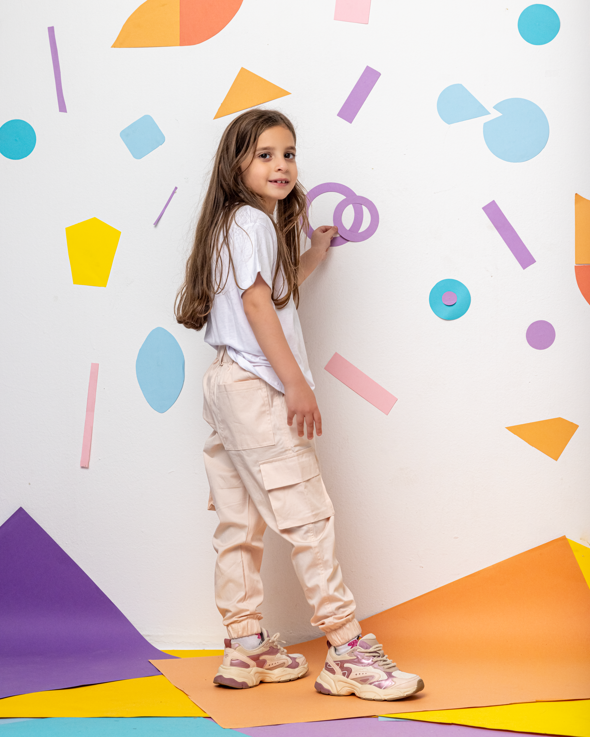 Gabardine Baggy Pants