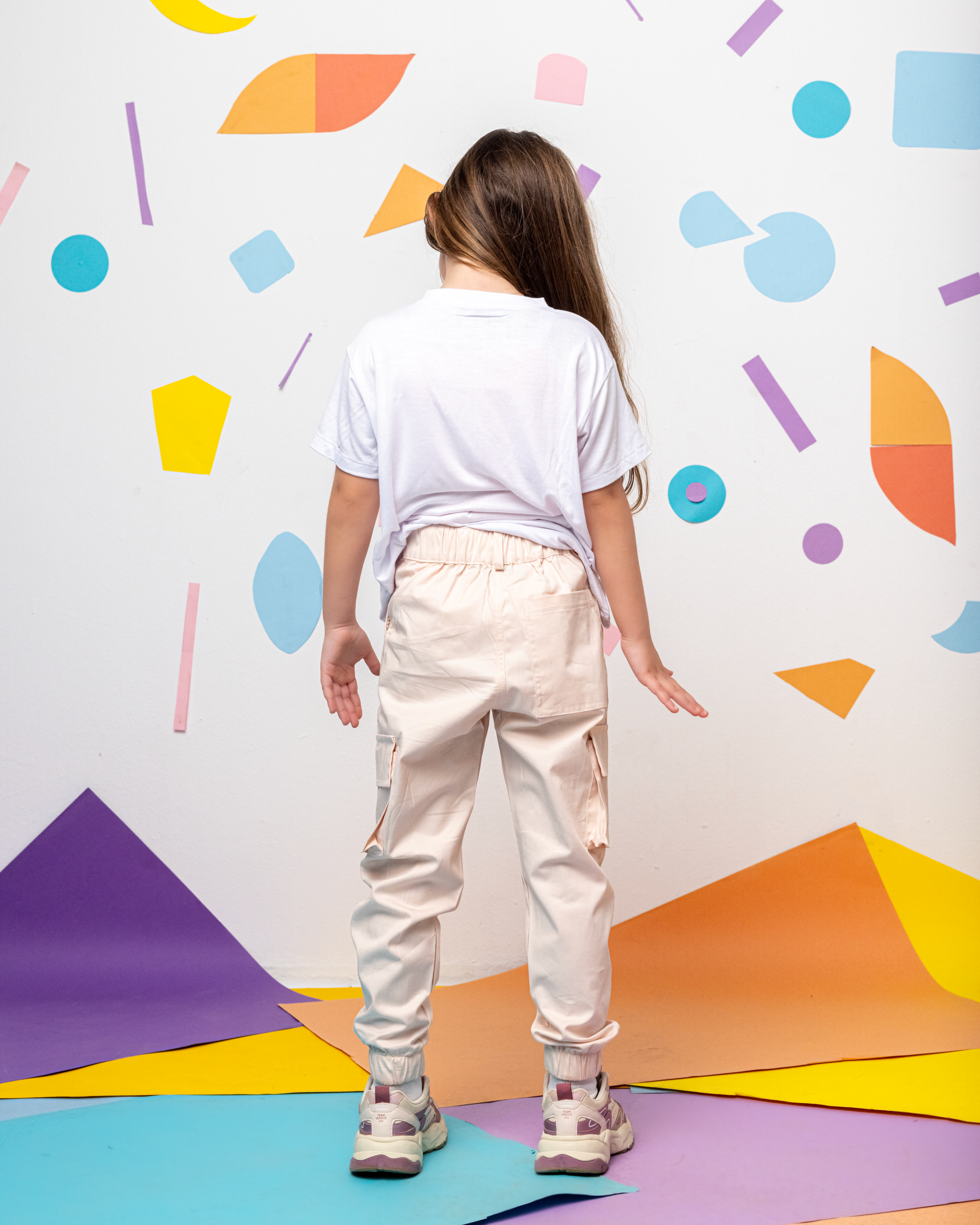 Gabardine Baggy Pants