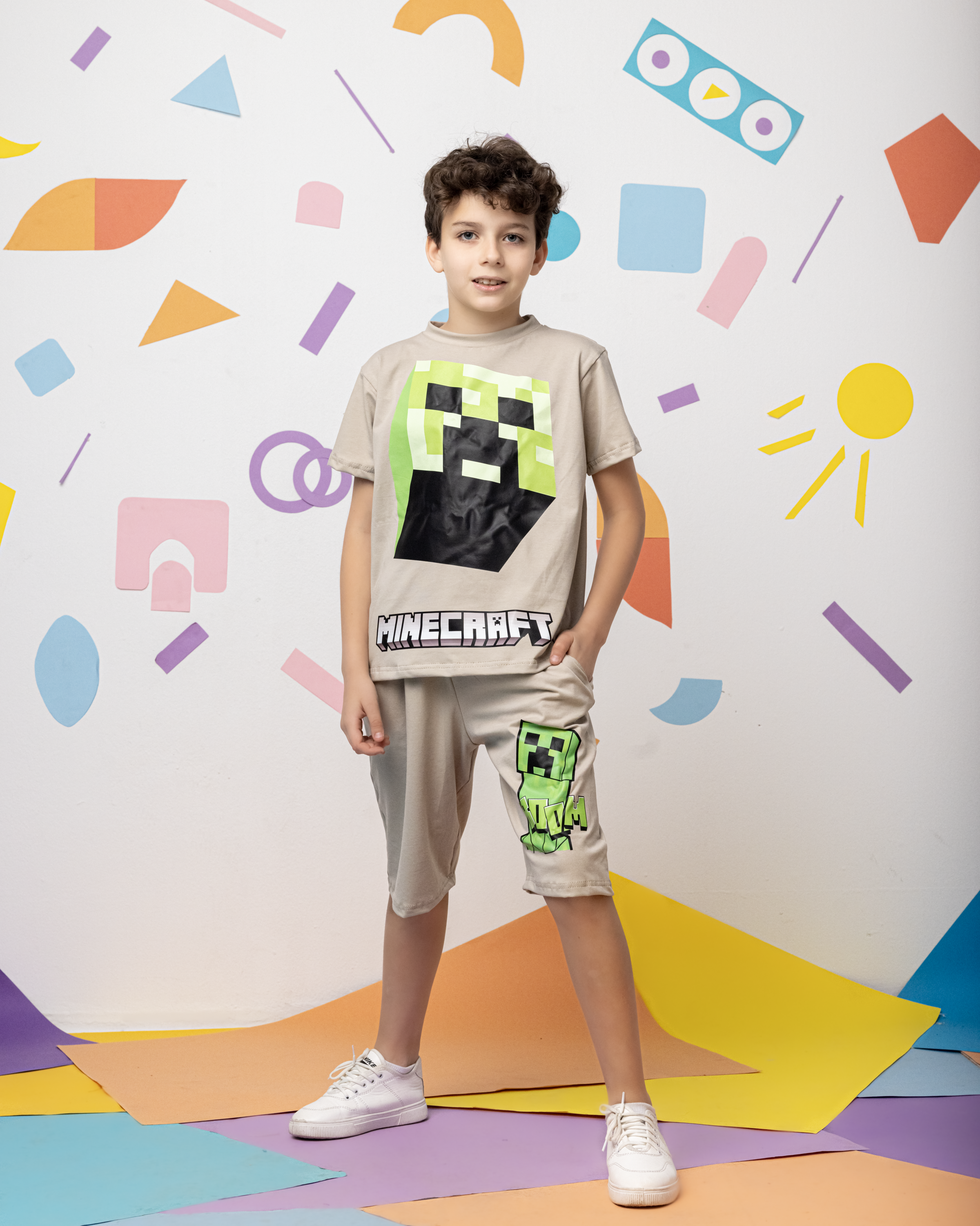 Mine Craft Cotton Sets