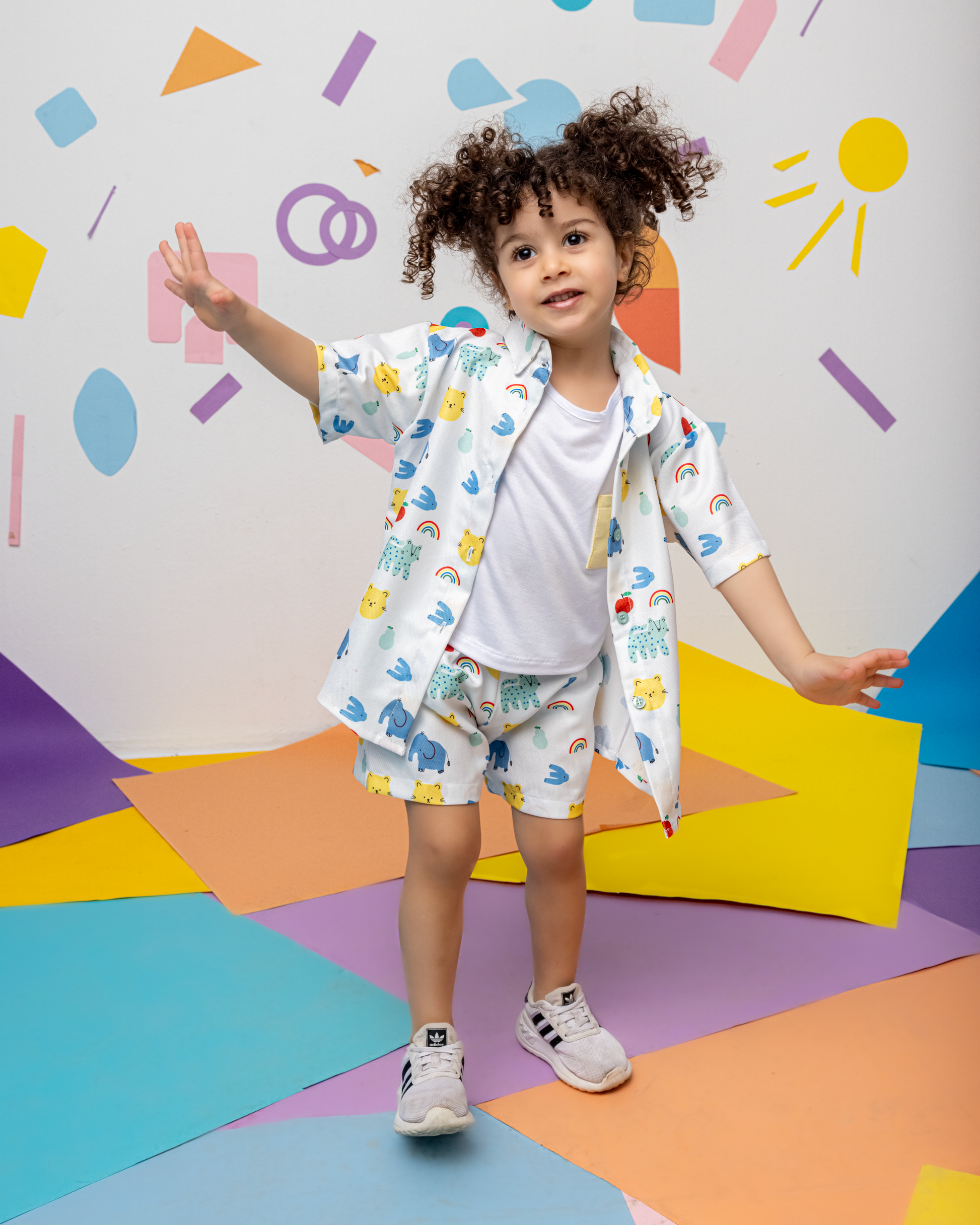 Mini Zoo Linen Short