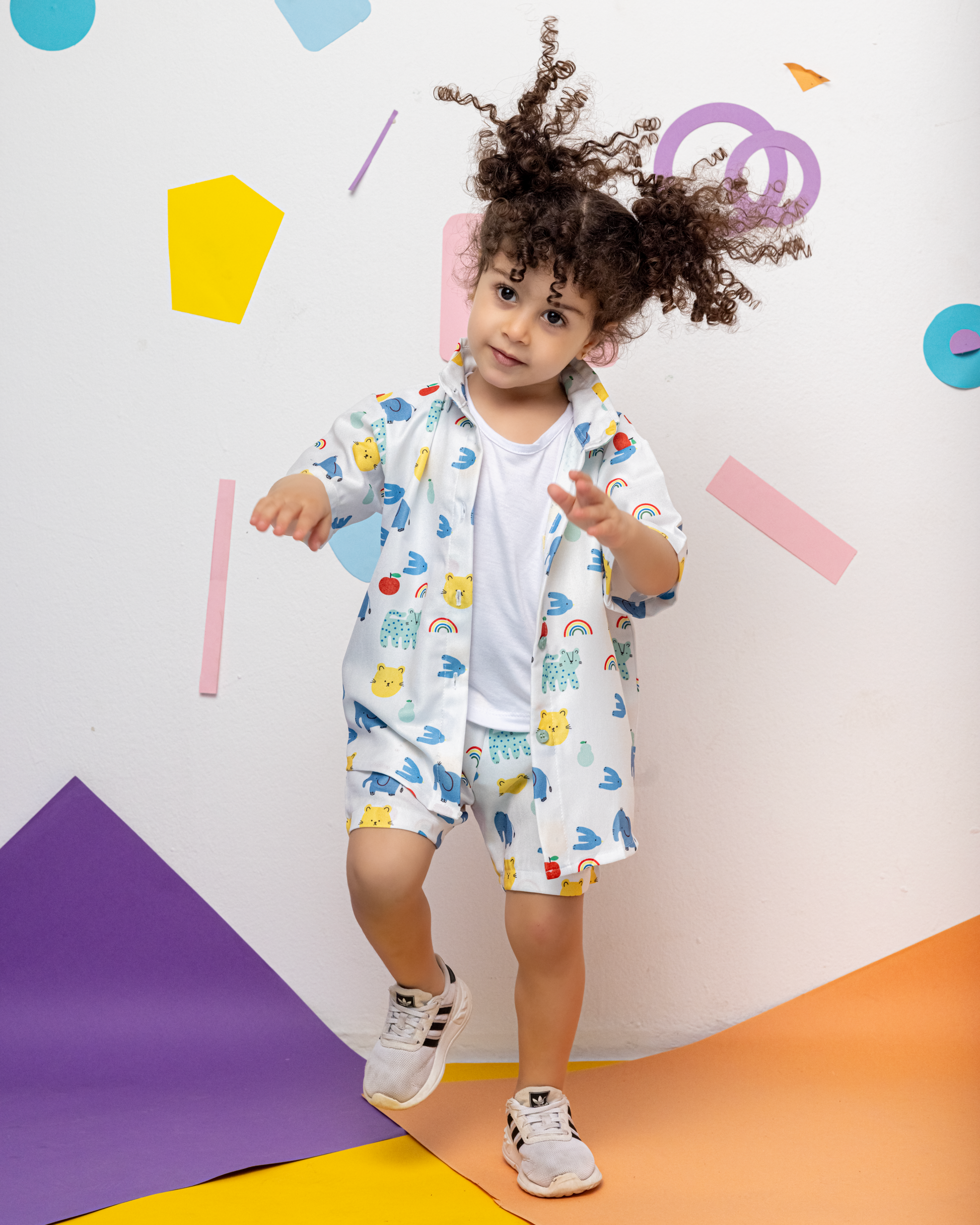 Mini Zoo Linen Short