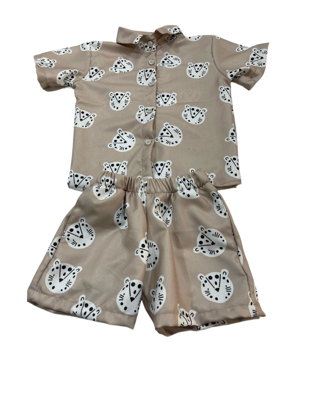 Teddy Love Linen Shorts